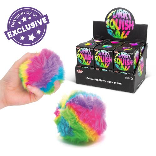 SCRUNCHEMS FURRY SQUISH BALL