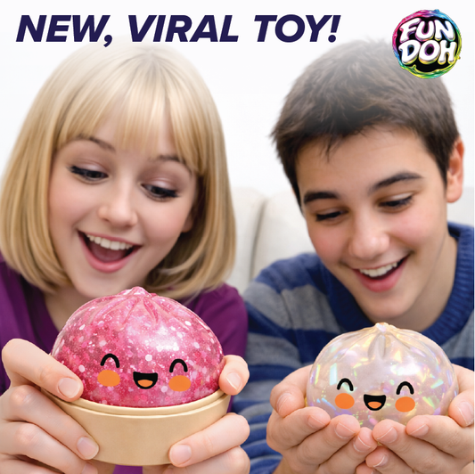 4" Mystery Dumpling Squishies - Gel Filled