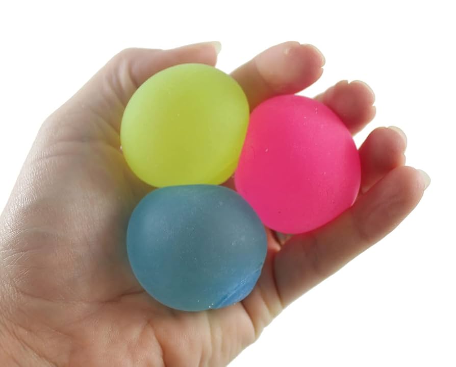 1.5" Sugar Ball - Thick Glue/Gel Stretch Ball - Ultra Squishy