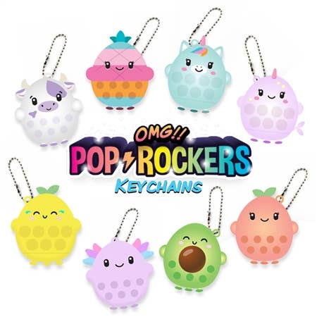 OMG Pop Rockers Keychains