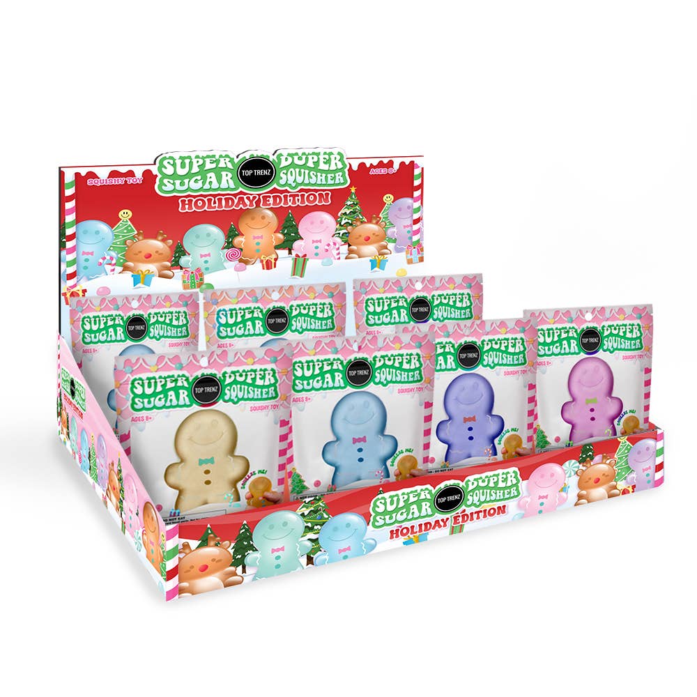 Super Duper Sugar Squisher - Gingerbread Man