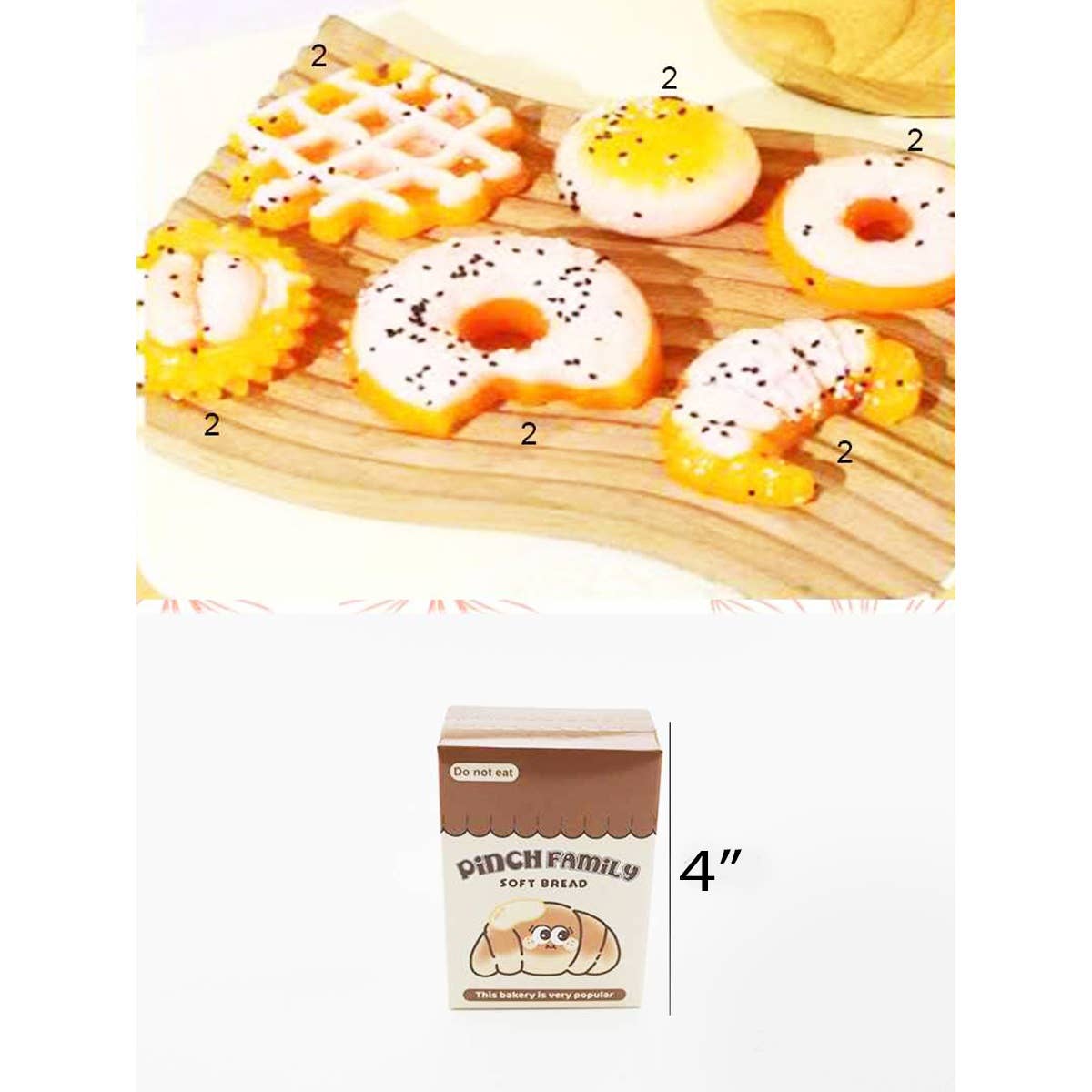 Mystery Box Soft Jelly Like Bakery Squishy