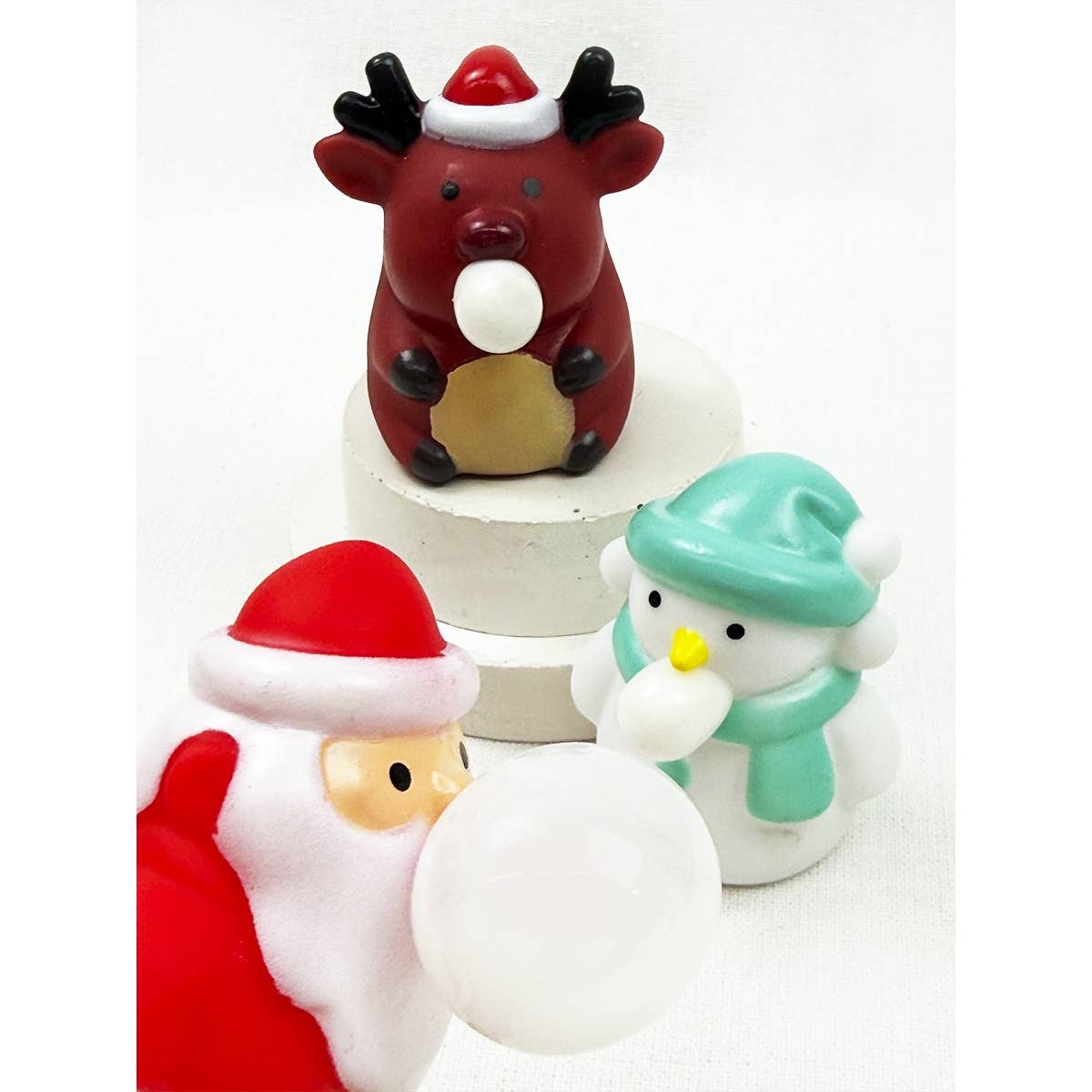 Bubble Blowing Christmas Squishy