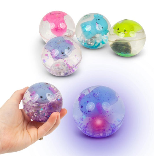 FLASHING AXOLOTL WATER BALL