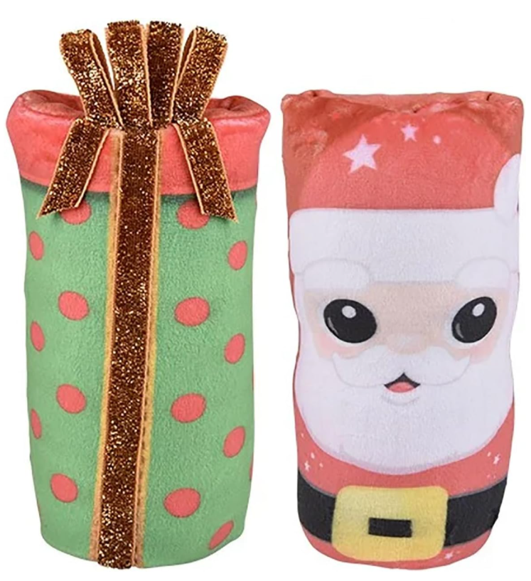 Jumbo Reversible Christmas Plush Water Filled Tube