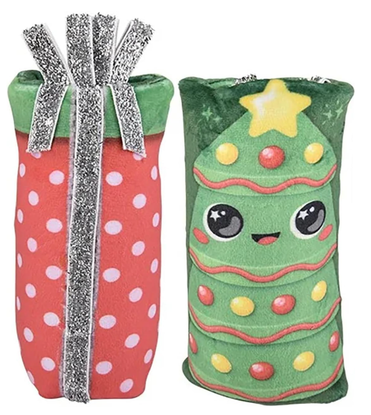 Jumbo Reversible Christmas Plush Water Filled Tube