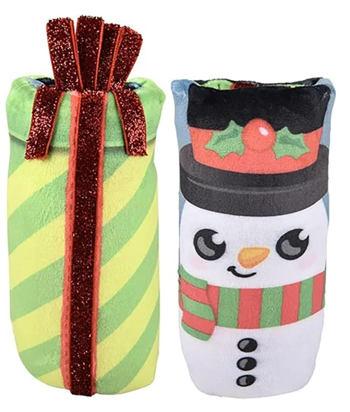 Jumbo Reversible Christmas Plush Water Filled Tube