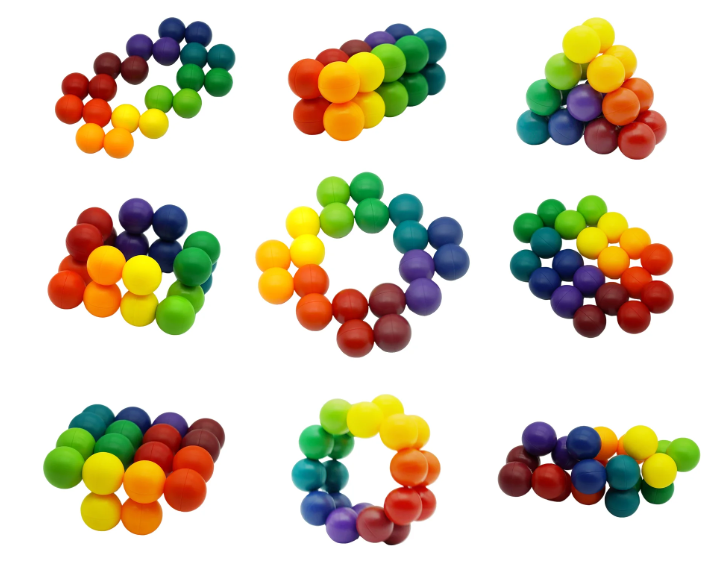 Rainbow Shapeable Balls Fidget