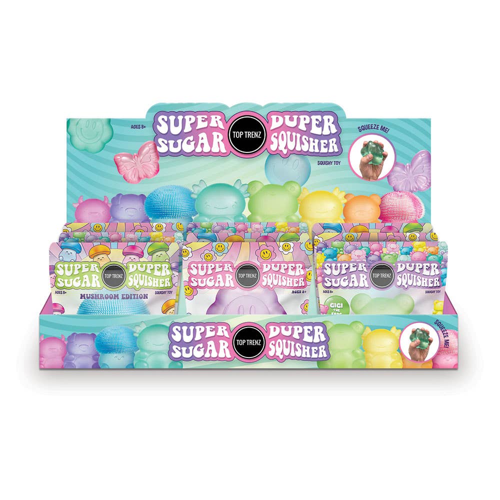 Super Duper Sugar Squisher Toy - Frog