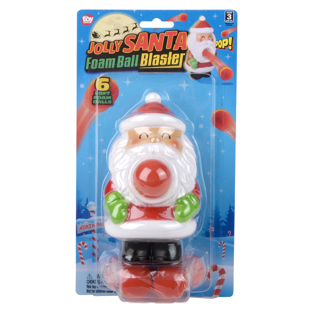 SANTA FOAM BALL BLASTER