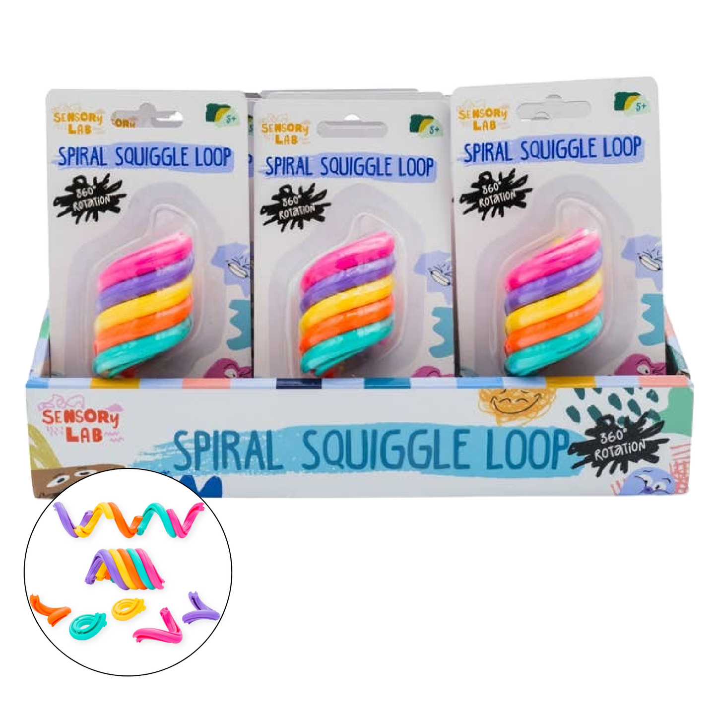 Spiral Squiggle Loop