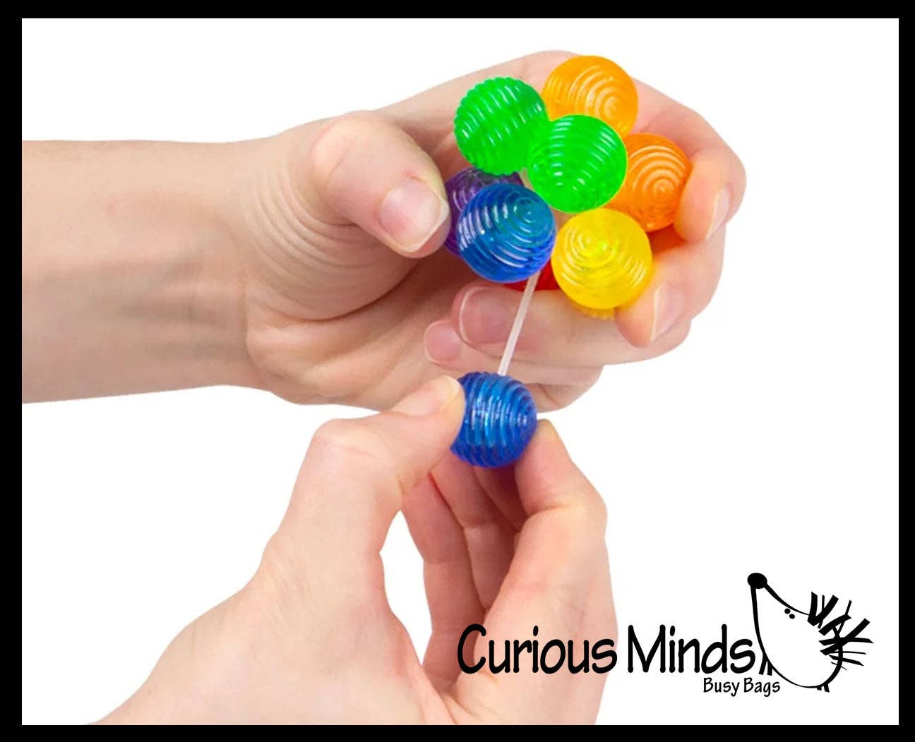 Clicky Atomic Fidget Ball - Fun Moving Noisy Fidget Ball