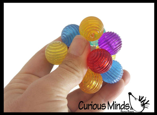 Clicky Atomic Fidget Ball - Fun Moving Noisy Fidget Ball
