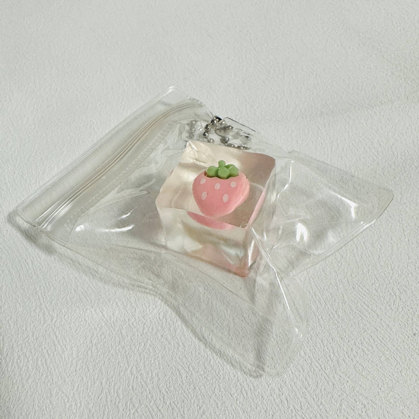 Mini Clear Ice Cube Taba Squishy