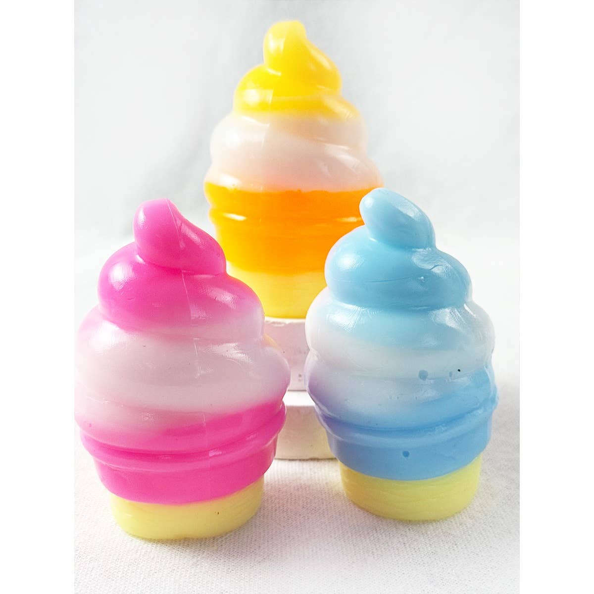 Ice Cream Corn Squeeze Squishy: MIX COLOR / ONE(12)