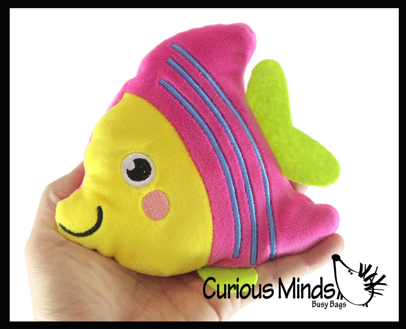 1 Ocean Plush Moving Sand Filled Fidget Toy Sensory Stress