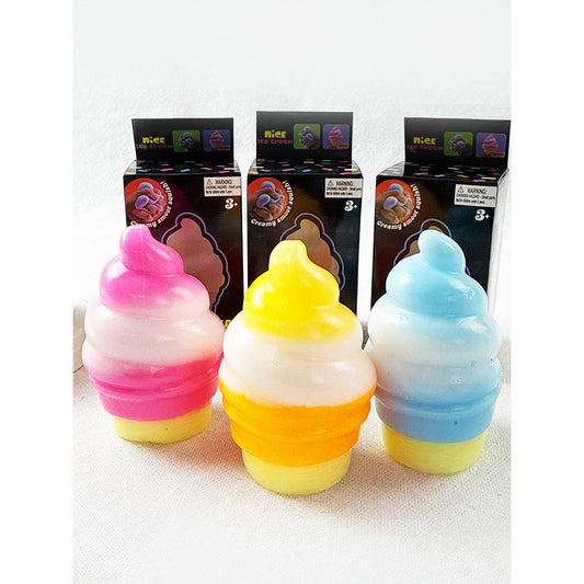 Ice Cream Squeeze Squishy: Sticky