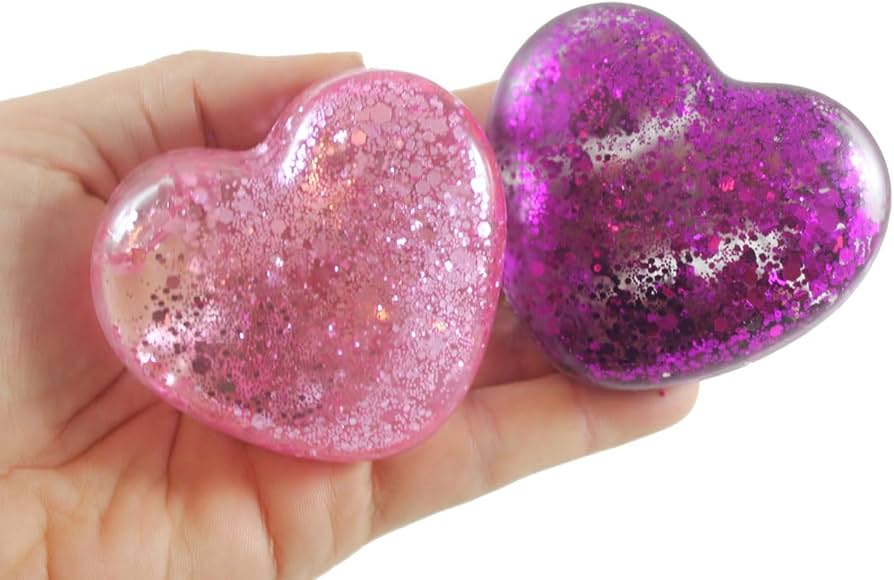 Heart Sugar Ball - Thick Glue/Gel Syrup Molasses (1.5")