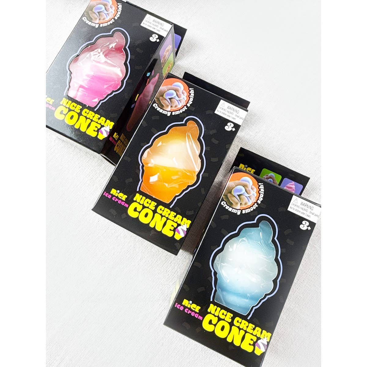 Ice Cream Corn Squeeze Squishy: MIX COLOR / ONE(12)