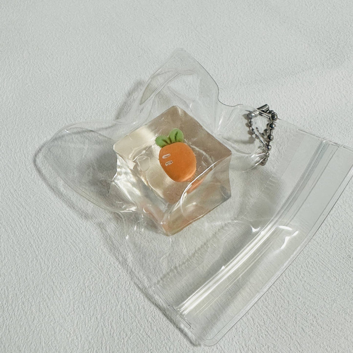 Mini Clear Ice Cube Taba Squishy