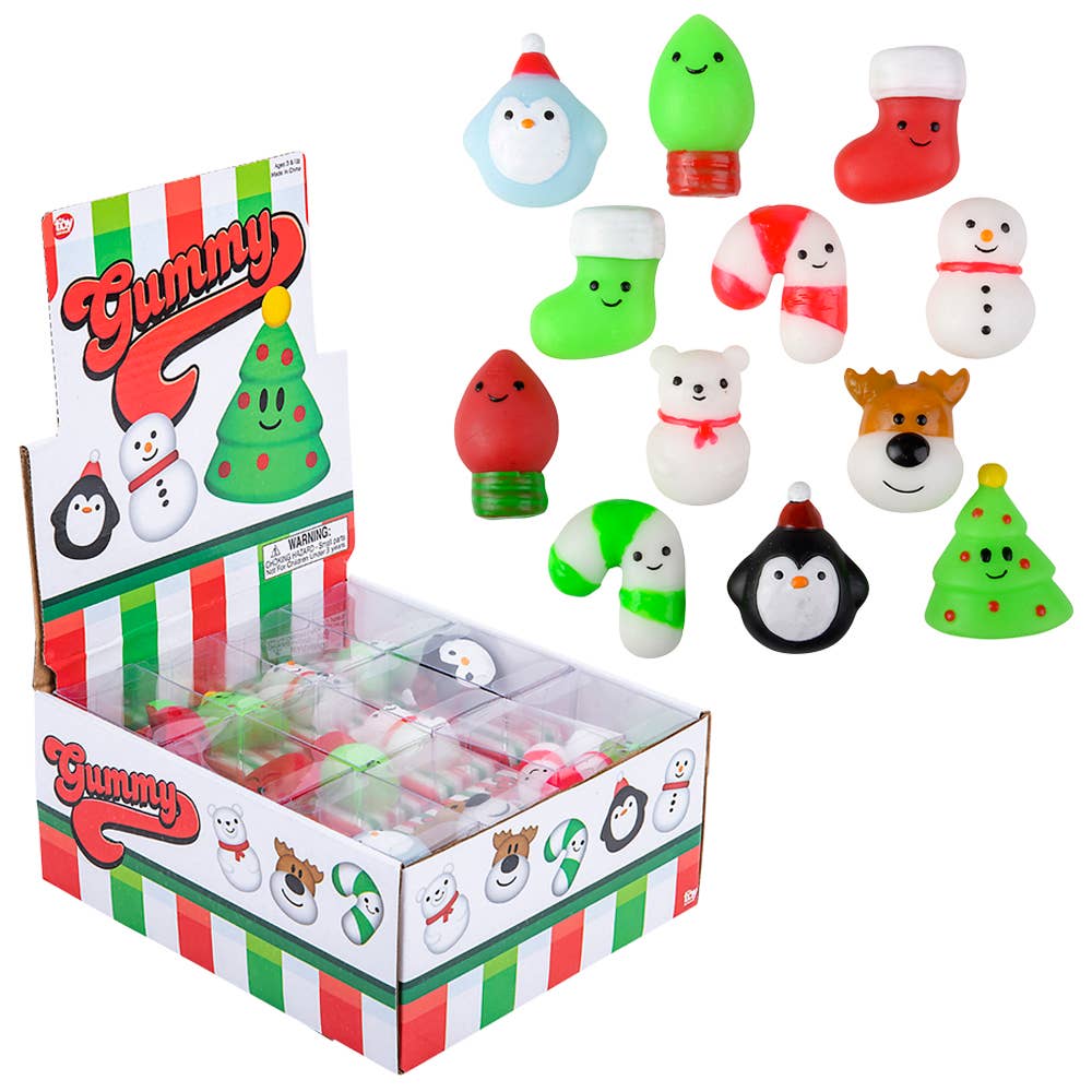 GUMMY CHRISTMAS CHARACTERS