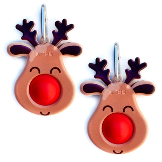 OMG Mega Pop - Christmas Reindeer Keychain
