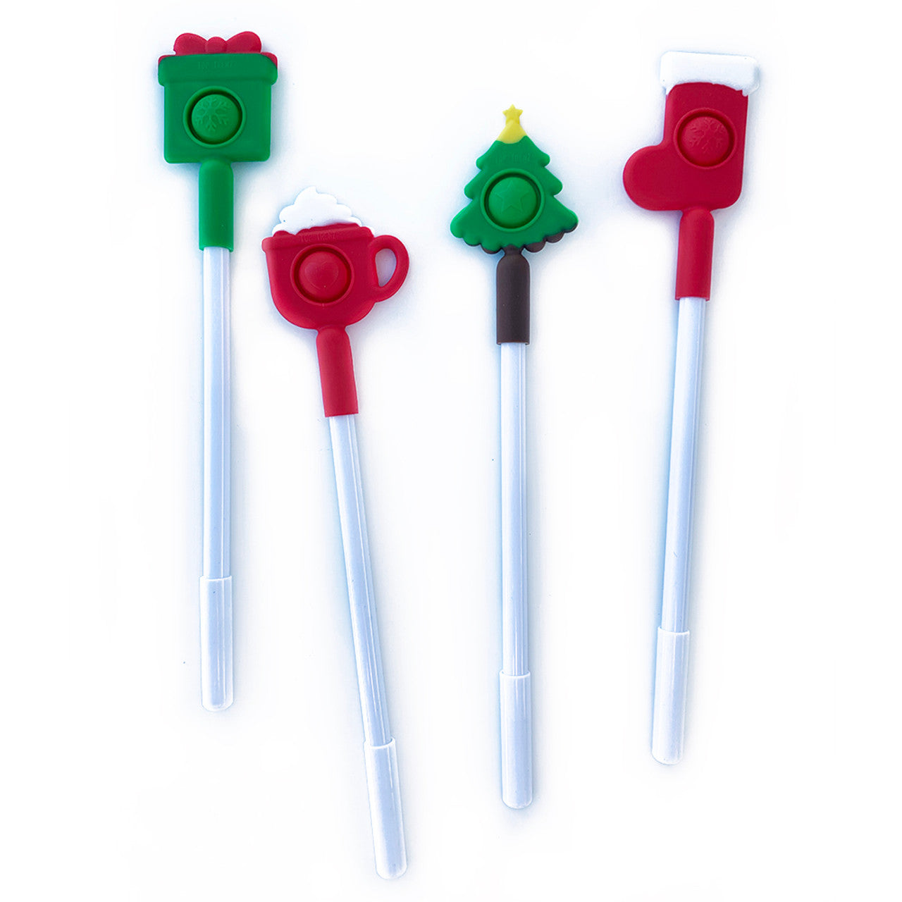 OMG Pop Fidgety Pen Toppers- Christmas Edition