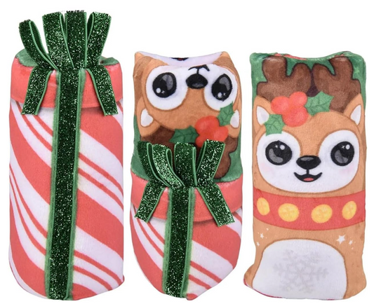 Jumbo Reversible Christmas Plush Water Filled Tube