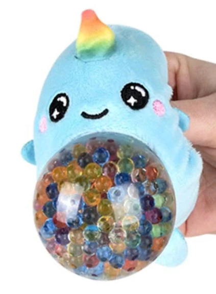 Narwhall Water Bead Plush