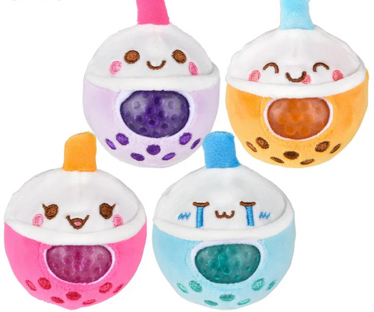 Bubble Tea Drink Squeeze Bead Plush