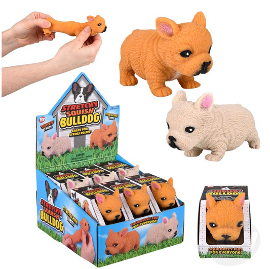Bulldog Sand Filled Squishy- Doggy Love