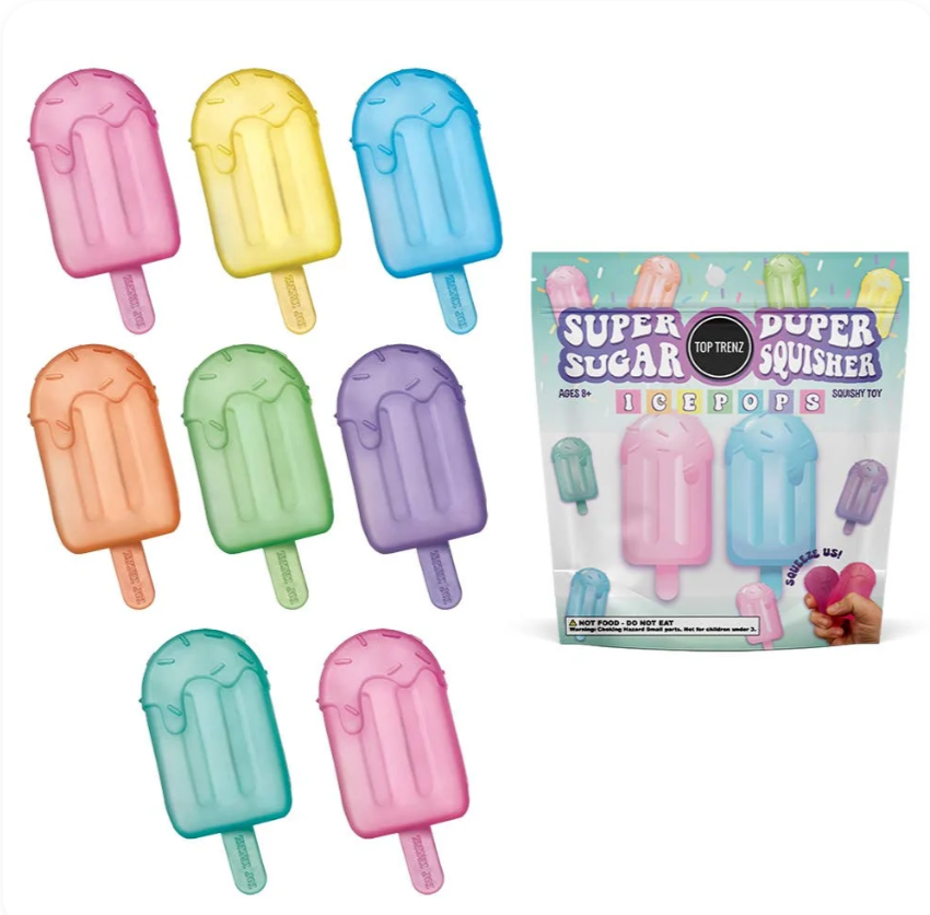 Super Duper Sugar Squisher Ice Pops