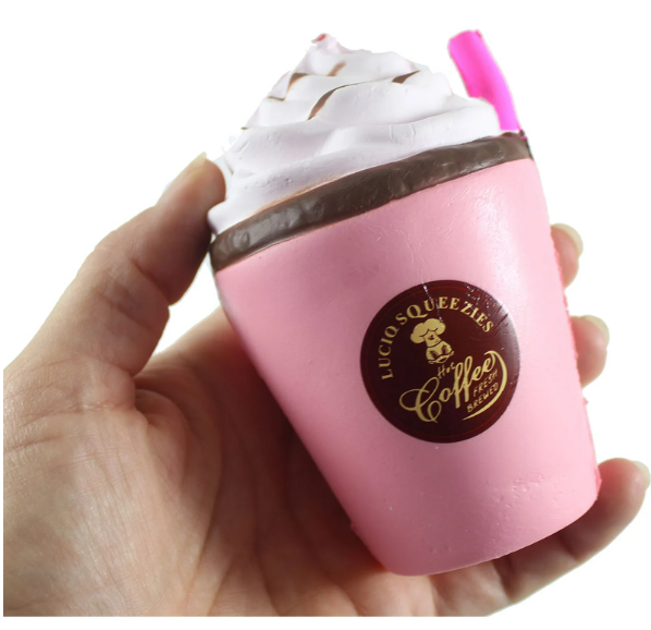 Coffee Latte Slow Rise Squishy Fidget