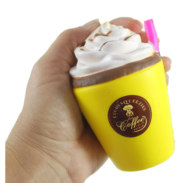 Coffee Latte Slow Rise Squishy Fidget