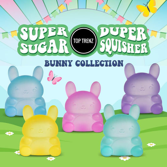 Super Duper Sugar Squisher Toy- The Bunny