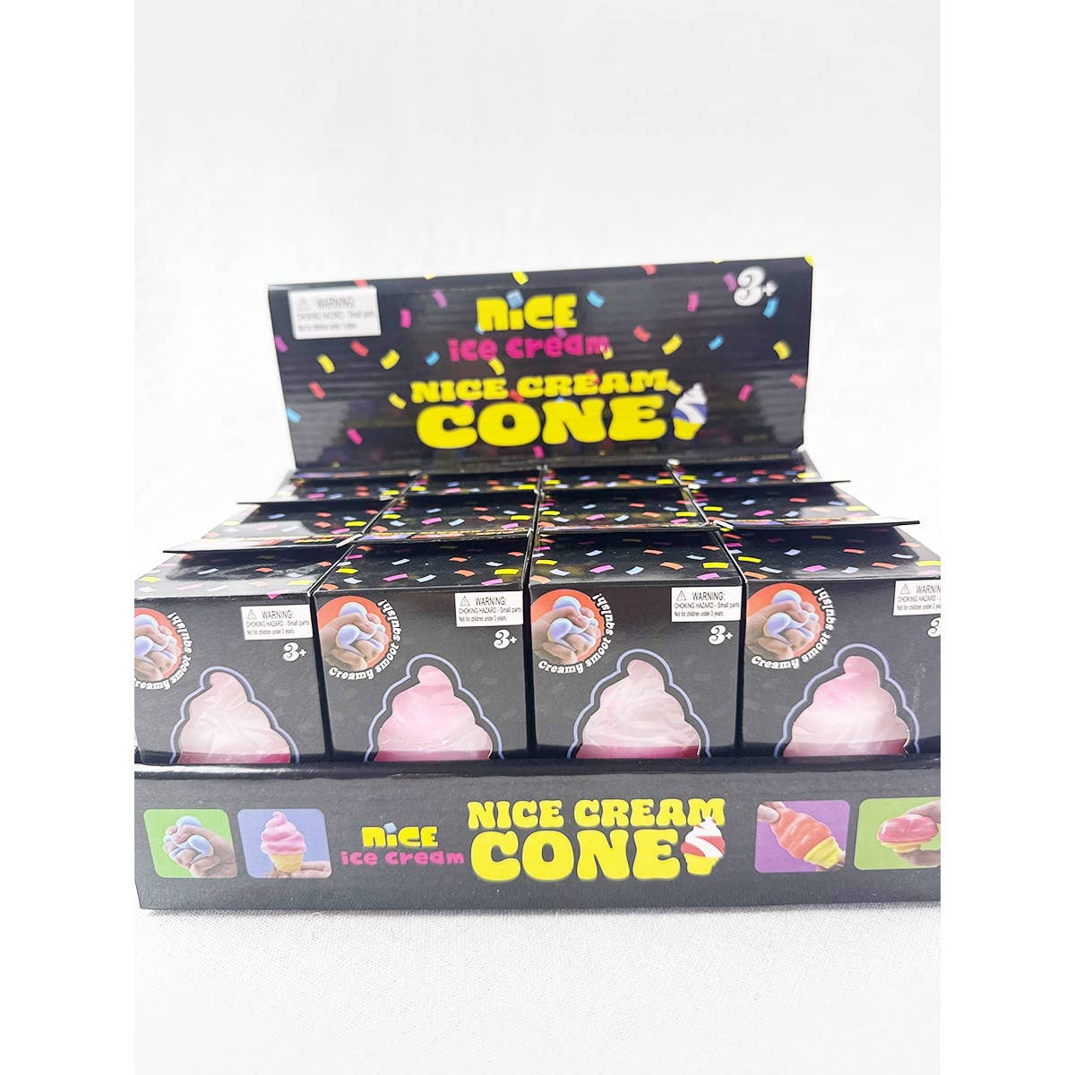Ice Cream Corn Squeeze Squishy: MIX COLOR / ONE(12)