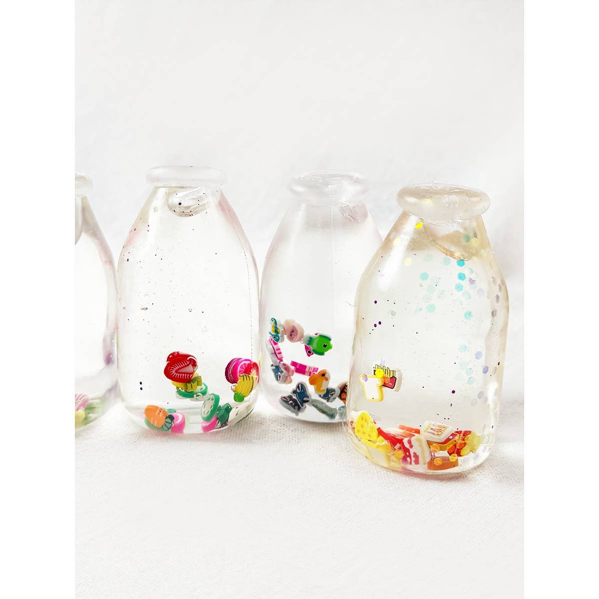 Fun Fruit Mini Bottle Squishy: CLEAR / ONE(12)