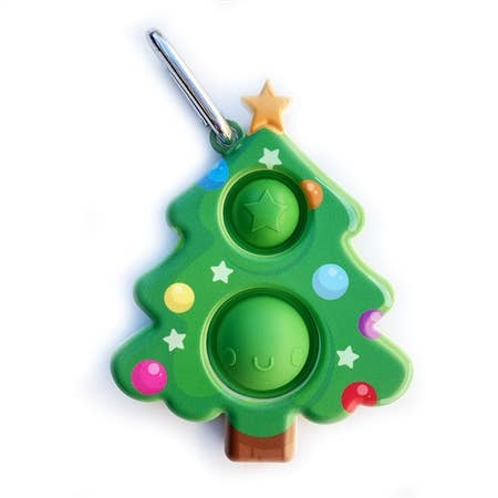 OMG! Mega Pop Christmas Tree Keychain