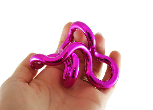 Tangle Jr Metallics Fidget Toy