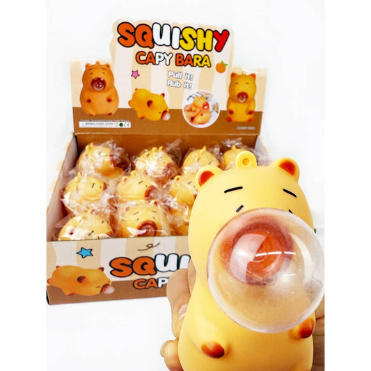 Capybara Blow Bubbles Squishy