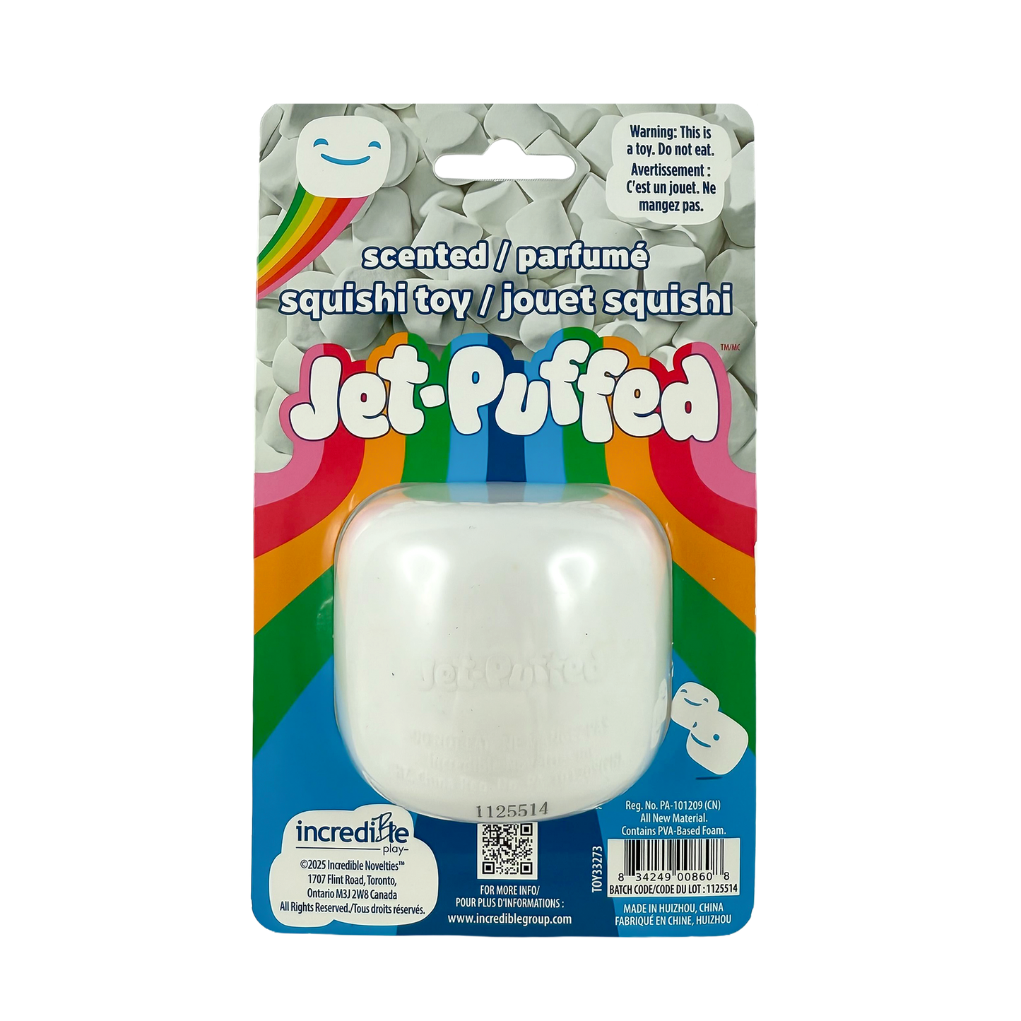 JET PUFFED SCENTED SQUISHY