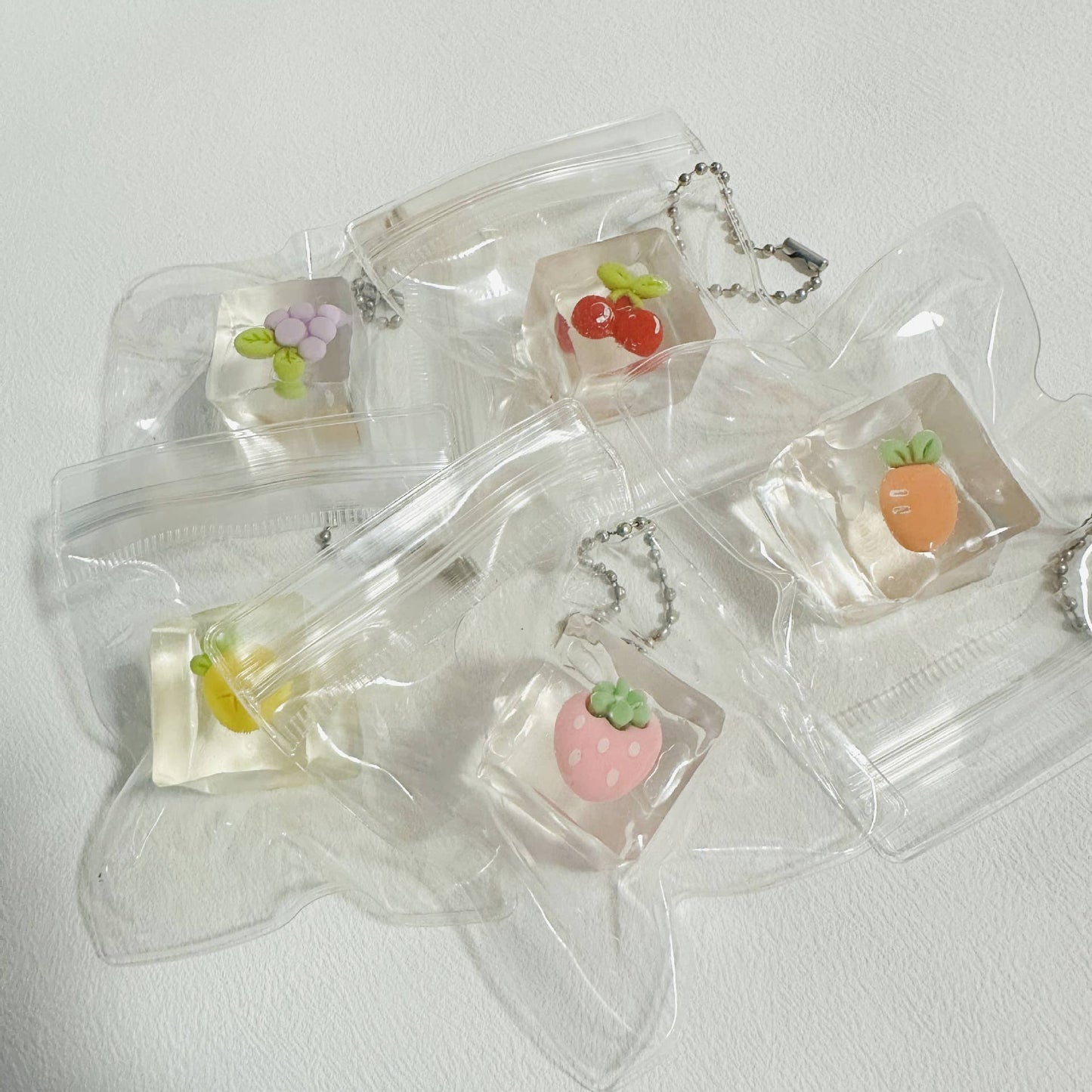Mini Clear Ice Cube Taba Squishy
