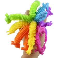 Stretchy Caterpillar Animal Puffer Stretchy Noodle Toy