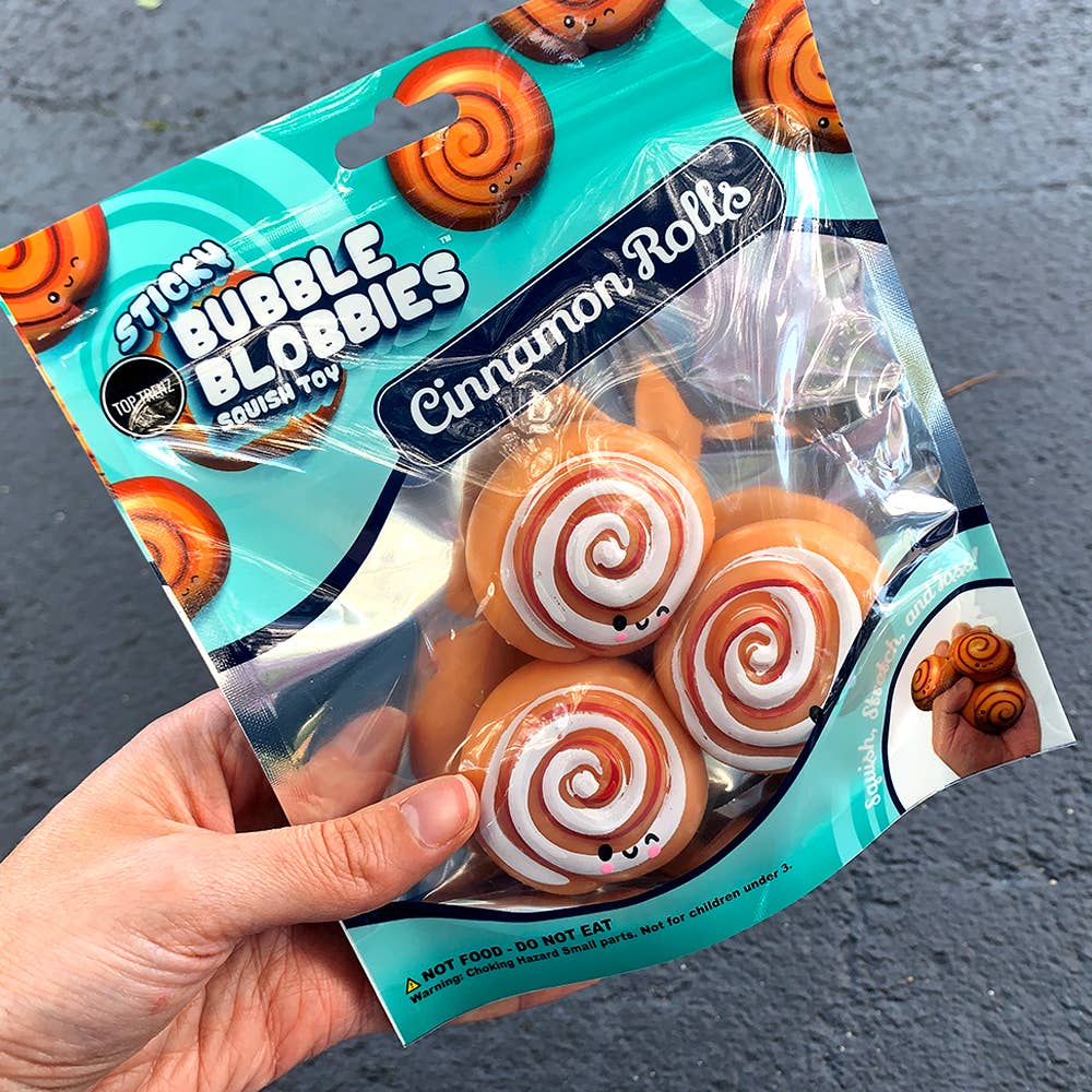 Sticky Bubble Blobbies - Cinnamon Roll