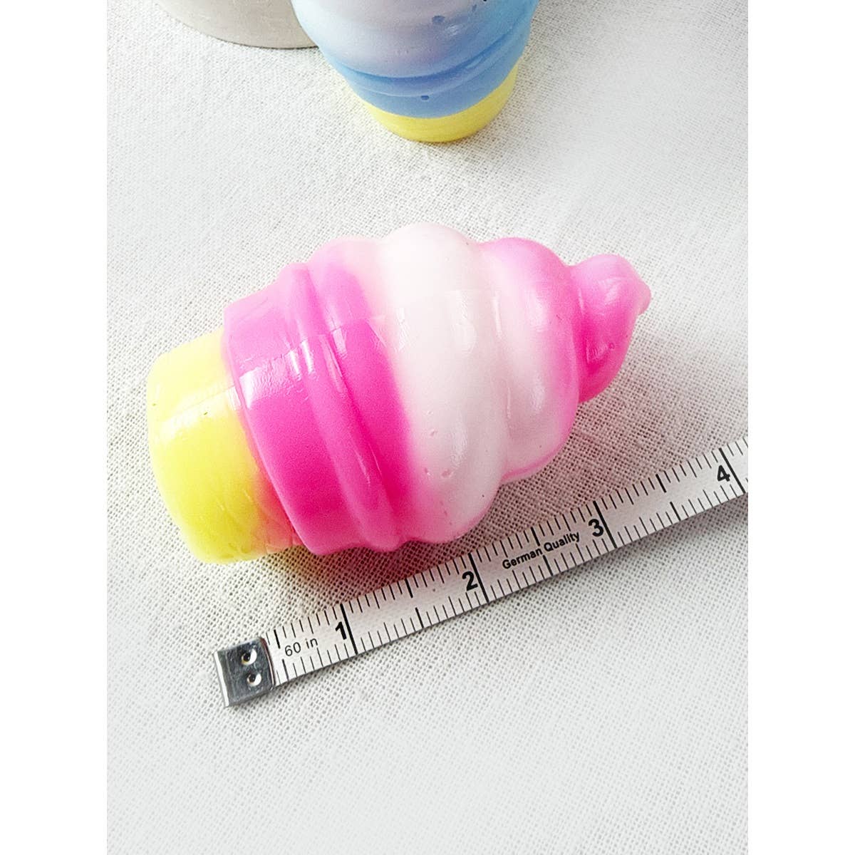 Ice Cream Corn Squeeze Squishy: MIX COLOR / ONE(12)