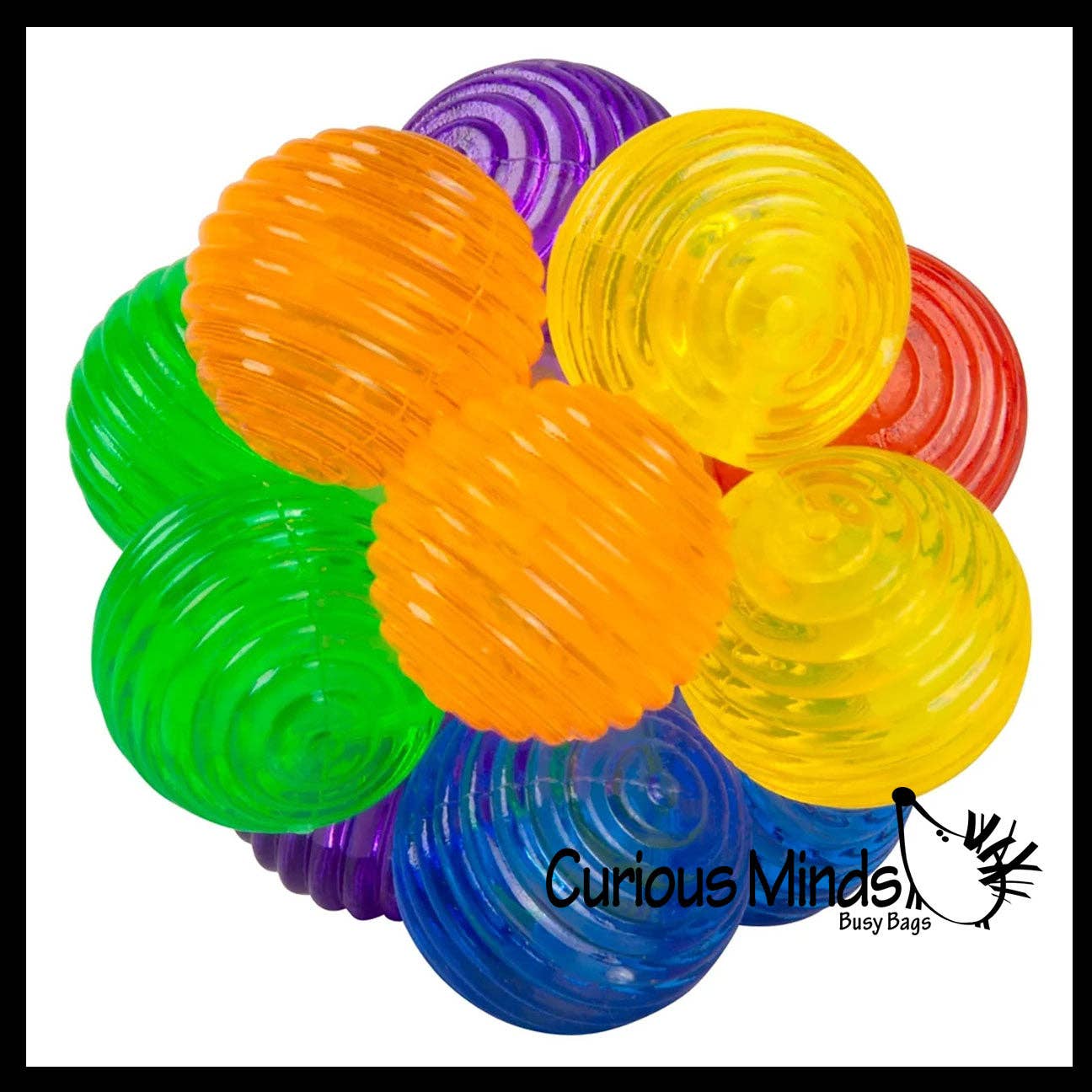 Clicky Atomic Fidget Ball - Fun Moving Noisy Fidget Ball